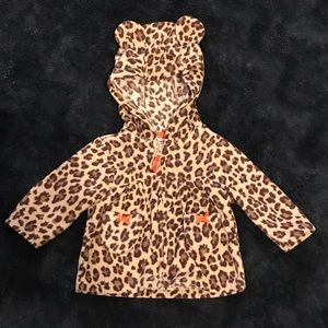 Carter’s Leopard Print Hooded Jacket